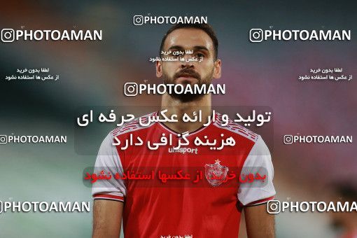 1538230, Tehran, Iran, Iran Football Pro League، Persian Gulf Cup، Week 28، Second Leg، Persepolis 0 v 1 Zob Ahan Esfahan on 2020/08/07 at Azadi Stadium