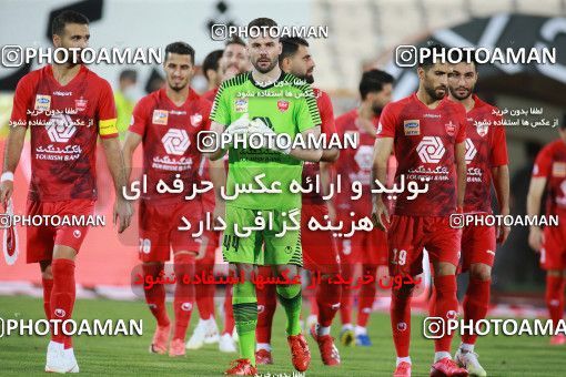 1538244, Tehran, Iran, Iran Football Pro League، Persian Gulf Cup، Week 28، Second Leg، Persepolis 0 v 1 Zob Ahan Esfahan on 2020/08/07 at Azadi Stadium
