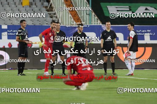 1538189, Tehran, Iran, Iran Football Pro League، Persian Gulf Cup، Week 28، Second Leg، Persepolis 0 v 1 Zob Ahan Esfahan on 2020/08/07 at Azadi Stadium