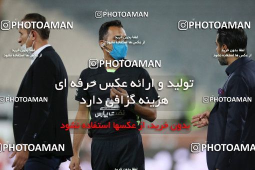 1538376, Tehran, Iran, Iran Football Pro League، Persian Gulf Cup، Week 28، Second Leg، Persepolis 0 v 1 Zob Ahan Esfahan on 2020/08/07 at Azadi Stadium
