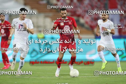 1538380, Tehran, Iran, Iran Football Pro League، Persian Gulf Cup، Week 28، Second Leg، Persepolis 0 v 1 Zob Ahan Esfahan on 2020/08/07 at Azadi Stadium