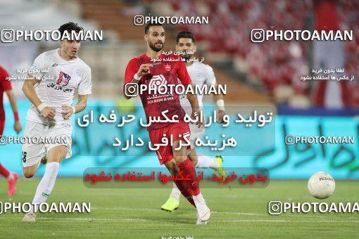 1538263, Tehran, Iran, Iran Football Pro League، Persian Gulf Cup، Week 28، Second Leg، Persepolis 0 v 1 Zob Ahan Esfahan on 2020/08/07 at Azadi Stadium