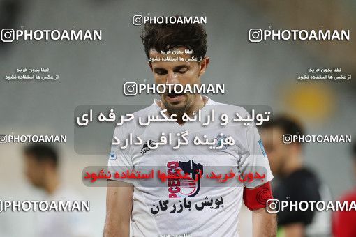 1538213, Tehran, Iran, Iran Football Pro League، Persian Gulf Cup، Week 28، Second Leg، Persepolis 0 v 1 Zob Ahan Esfahan on 2020/08/07 at Azadi Stadium