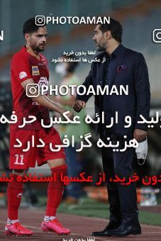 1538311, Tehran, Iran, Iran Football Pro League، Persian Gulf Cup، Week 28، Second Leg، Persepolis 0 v 1 Zob Ahan Esfahan on 2020/08/07 at Azadi Stadium