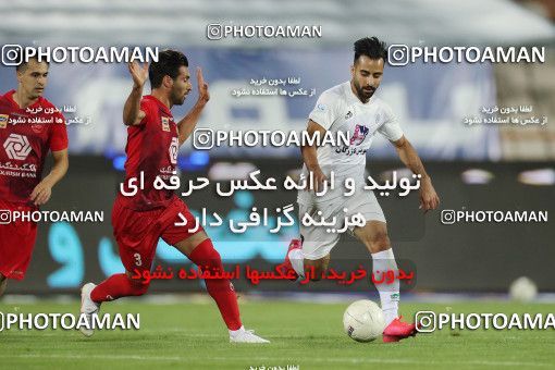 1538307, Tehran, Iran, Iran Football Pro League، Persian Gulf Cup، Week 28، Second Leg، Persepolis 0 v 1 Zob Ahan Esfahan on 2020/08/07 at Azadi Stadium