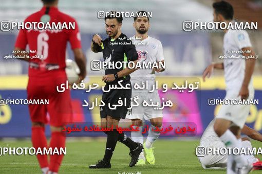 1538255, Tehran, Iran, Iran Football Pro League، Persian Gulf Cup، Week 28، Second Leg، Persepolis 0 v 1 Zob Ahan Esfahan on 2020/08/07 at Azadi Stadium