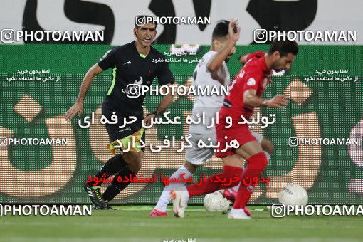 1538372, Tehran, Iran, Iran Football Pro League، Persian Gulf Cup، Week 28، Second Leg، Persepolis 0 v 1 Zob Ahan Esfahan on 2020/08/07 at Azadi Stadium