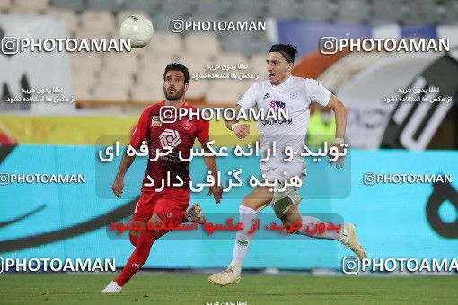 1538331, Tehran, Iran, Iran Football Pro League، Persian Gulf Cup، Week 28، Second Leg، Persepolis 0 v 1 Zob Ahan Esfahan on 2020/08/07 at Azadi Stadium