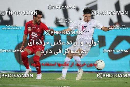 1538142, Tehran, Iran, Iran Football Pro League، Persian Gulf Cup، Week 28، Second Leg، Persepolis 0 v 1 Zob Ahan Esfahan on 2020/08/07 at Azadi Stadium