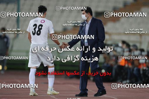 1538393, Tehran, Iran, Iran Football Pro League، Persian Gulf Cup، Week 28، Second Leg، Persepolis 0 v 1 Zob Ahan Esfahan on 2020/08/07 at Azadi Stadium