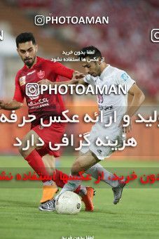 1538237, Tehran, Iran, Iran Football Pro League، Persian Gulf Cup، Week 28، Second Leg، Persepolis 0 v 1 Zob Ahan Esfahan on 2020/08/07 at Azadi Stadium