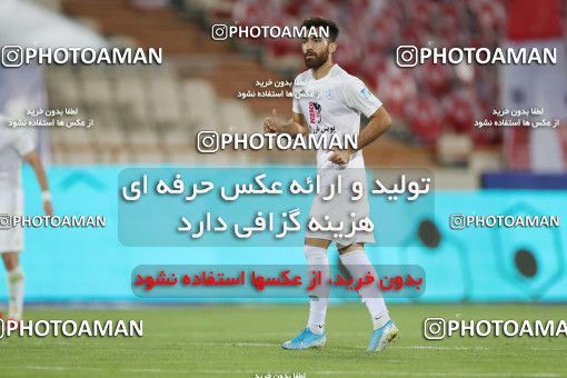 1538268, Tehran, Iran, Iran Football Pro League، Persian Gulf Cup، Week 28، Second Leg، Persepolis 0 v 1 Zob Ahan Esfahan on 2020/08/07 at Azadi Stadium