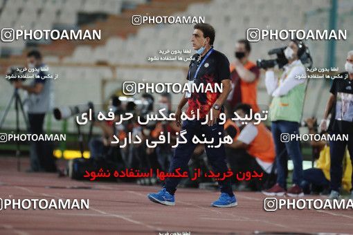 1538235, Tehran, Iran, Iran Football Pro League، Persian Gulf Cup، Week 28، Second Leg، Persepolis 0 v 1 Zob Ahan Esfahan on 2020/08/07 at Azadi Stadium