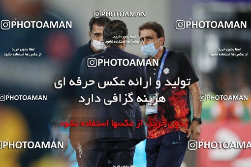 1538384, Tehran, Iran, Iran Football Pro League، Persian Gulf Cup، Week 28، Second Leg، Persepolis 0 v 1 Zob Ahan Esfahan on 2020/08/07 at Azadi Stadium