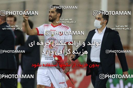 1531155, Tehran, Iran, Iran Football Pro League، Persian Gulf Cup، Week 28، Second Leg، Persepolis 0 v 1 Zob Ahan Esfahan on 2020/08/07 at Azadi Stadium
