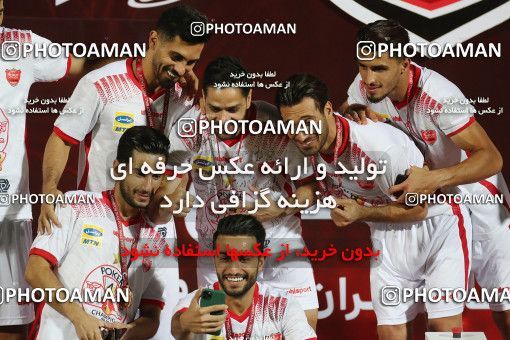 1531116, Tehran, Iran, Iran Football Pro League، Persian Gulf Cup، Week 28، Second Leg، Persepolis 0 v 1 Zob Ahan Esfahan on 2020/08/07 at Azadi Stadium
