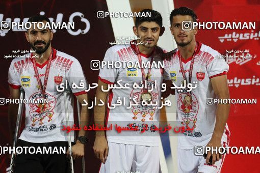 1531156, Tehran, Iran, Iran Football Pro League، Persian Gulf Cup، Week 28، Second Leg، Persepolis 0 v 1 Zob Ahan Esfahan on 2020/08/07 at Azadi Stadium