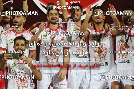 1531069, Tehran, Iran, Iran Football Pro League، Persian Gulf Cup، Week 28، Second Leg، Persepolis 0 v 1 Zob Ahan Esfahan on 2020/08/07 at Azadi Stadium