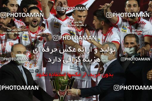 1531073, Tehran, Iran, Iran Football Pro League، Persian Gulf Cup، Week 28، Second Leg، Persepolis 0 v 1 Zob Ahan Esfahan on 2020/08/07 at Azadi Stadium