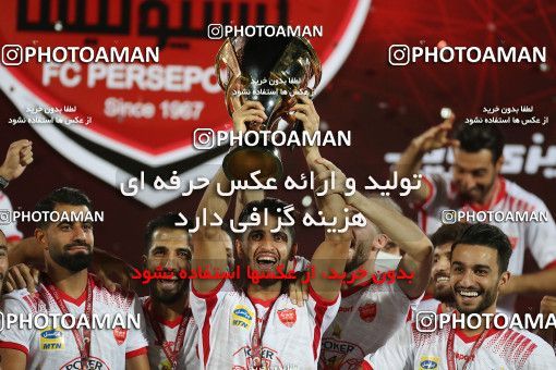 1531086, Tehran, Iran, Iran Football Pro League، Persian Gulf Cup، Week 28، Second Leg، Persepolis 0 v 1 Zob Ahan Esfahan on 2020/08/07 at Azadi Stadium