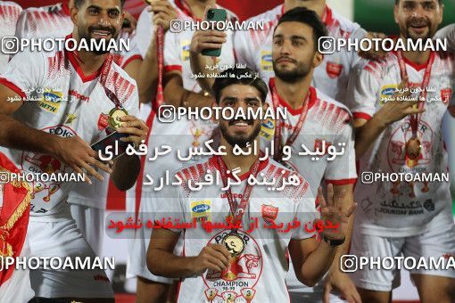 1531162, Tehran, Iran, Iran Football Pro League، Persian Gulf Cup، Week 28، Second Leg، Persepolis 0 v 1 Zob Ahan Esfahan on 2020/08/07 at Azadi Stadium
