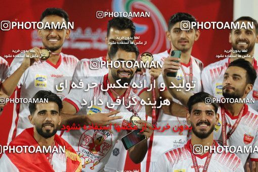 1531081, Tehran, Iran, Iran Football Pro League، Persian Gulf Cup، Week 28، Second Leg، Persepolis 0 v 1 Zob Ahan Esfahan on 2020/08/07 at Azadi Stadium