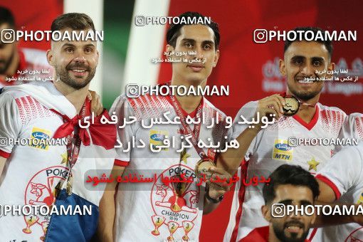 1531097, Tehran, Iran, Iran Football Pro League، Persian Gulf Cup، Week 28، Second Leg، Persepolis 0 v 1 Zob Ahan Esfahan on 2020/08/07 at Azadi Stadium