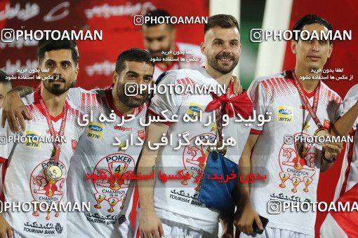 1531139, Tehran, Iran, Iran Football Pro League، Persian Gulf Cup، Week 28، Second Leg، Persepolis 0 v 1 Zob Ahan Esfahan on 2020/08/07 at Azadi Stadium