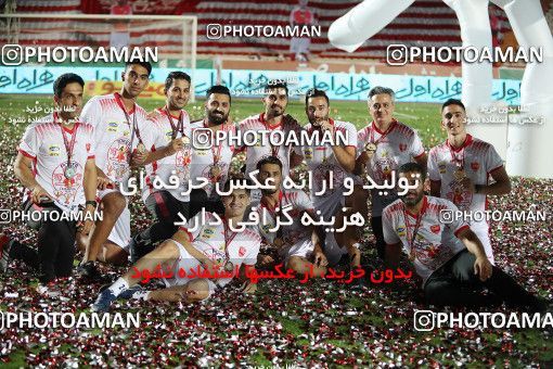 1531204, Tehran, Iran, Iran Football Pro League، Persian Gulf Cup، Week 28، Second Leg، Persepolis 0 v 1 Zob Ahan Esfahan on 2020/08/07 at Azadi Stadium