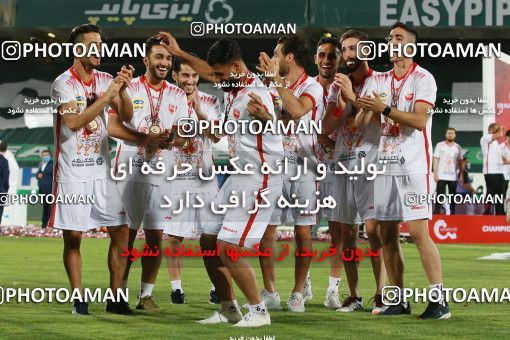 1531303, Tehran, Iran, Iran Football Pro League، Persian Gulf Cup، Week 28، Second Leg، Persepolis 0 v 1 Zob Ahan Esfahan on 2020/08/07 at Azadi Stadium
