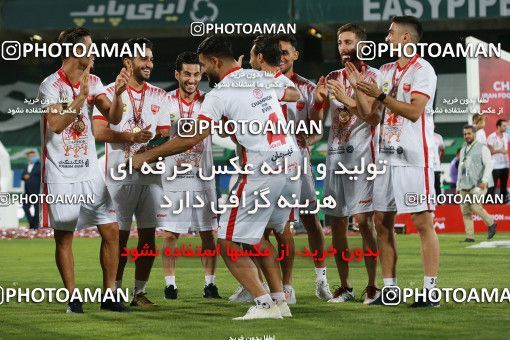 1531208, Tehran, Iran, Iran Football Pro League، Persian Gulf Cup، Week 28، Second Leg، Persepolis 0 v 1 Zob Ahan Esfahan on 2020/08/07 at Azadi Stadium