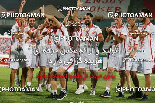 1531235, Tehran, Iran, Iran Football Pro League، Persian Gulf Cup، Week 28، Second Leg، Persepolis 0 v 1 Zob Ahan Esfahan on 2020/08/07 at Azadi Stadium