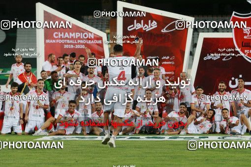 1531275, Tehran, Iran, Iran Football Pro League، Persian Gulf Cup، Week 28، Second Leg، Persepolis 0 v 1 Zob Ahan Esfahan on 2020/08/07 at Azadi Stadium
