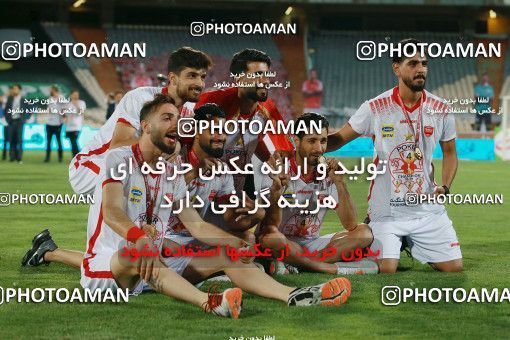 1531297, Tehran, Iran, Iran Football Pro League، Persian Gulf Cup، Week 28، Second Leg، Persepolis 0 v 1 Zob Ahan Esfahan on 2020/08/07 at Azadi Stadium