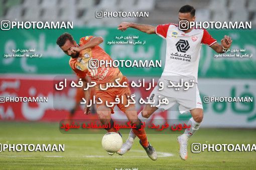 1536289, Tehran, Iran, لیگ برتر فوتبال ایران، Persian Gulf Cup، Week 1، First Leg، Saipa 0 v 0 Persepolis on 2020/11/06 at Shahid Dastgerdi Stadium