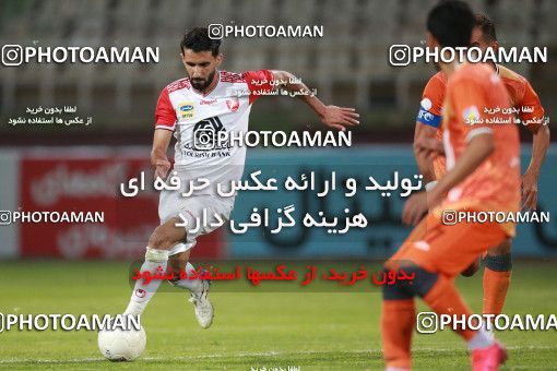 1536299, Tehran, Iran, لیگ برتر فوتبال ایران، Persian Gulf Cup، Week 1، First Leg، Saipa 0 v 0 Persepolis on 2020/11/06 at Shahid Dastgerdi Stadium