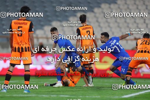 1556822, Tehran, Iran, لیگ برتر فوتبال ایران، Persian Gulf Cup، Week 1، First Leg، Esteghlal 2 v 0 Mes Rafsanjan on 2020/11/07 at Azadi Stadium