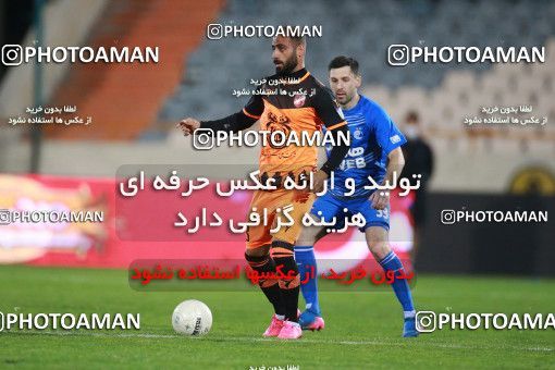 1536783, Tehran, Iran, لیگ برتر فوتبال ایران، Persian Gulf Cup، Week 1، First Leg، Esteghlal 2 v 0 Mes Rafsanjan on 2020/11/07 at Azadi Stadium
