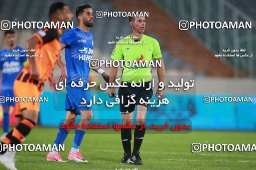 1536684, لیگ برتر فوتبال ایران، Persian Gulf Cup، Week 1، First Leg، 2020/11/07، Tehran، Azadi Stadium، Esteghlal 2 - 0 Mes Rafsanjan