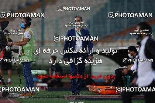 1719371, Tehran, Iran, Iran Football Pro League، Persian Gulf Cup، Week 25، Second Leg، Persepolis 1 v 0 Foulad Khouzestan on 2020/07/18 at Azadi Stadium