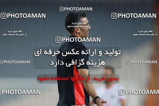 1719369, Tehran, Iran, Iran Football Pro League، Persian Gulf Cup، Week 25، Second Leg، Persepolis 1 v 0 Foulad Khouzestan on 2020/07/18 at Azadi Stadium