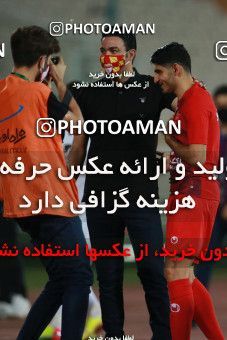 1536846, Tehran, Iran, Iran Football Pro League، Persian Gulf Cup، Week 25، Second Leg، Persepolis 1 v 0 Foulad Khouzestan on 2020/07/18 at Azadi Stadium