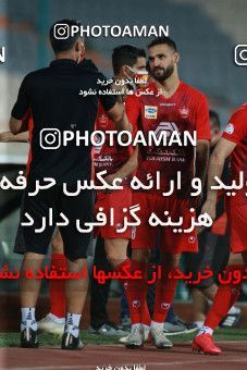 1536904, Tehran, Iran, Iran Football Pro League، Persian Gulf Cup، Week 25، Second Leg، Persepolis 1 v 0 Foulad Khouzestan on 2020/07/18 at Azadi Stadium