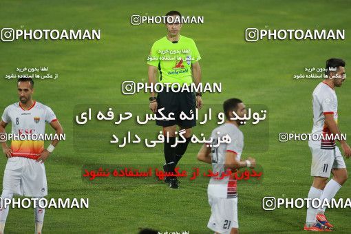 1536952, Tehran, Iran, Iran Football Pro League، Persian Gulf Cup، Week 25، Second Leg، Persepolis 1 v 0 Foulad Khouzestan on 2020/07/18 at Azadi Stadium