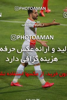 1536838, Tehran, Iran, Iran Football Pro League، Persian Gulf Cup، Week 25، Second Leg، Persepolis 1 v 0 Foulad Khouzestan on 2020/07/18 at Azadi Stadium