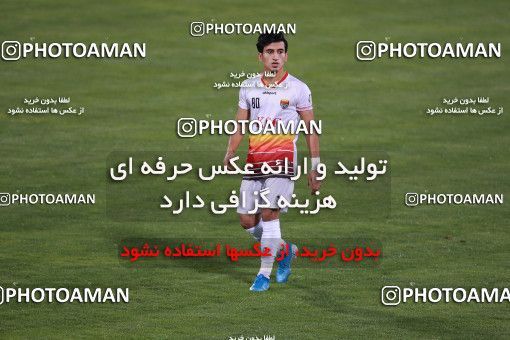 1536910, Tehran, Iran, Iran Football Pro League، Persian Gulf Cup، Week 25، Second Leg، Persepolis 1 v 0 Foulad Khouzestan on 2020/07/18 at Azadi Stadium