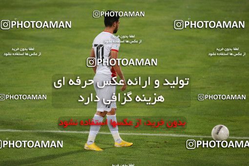 1536832, Tehran, Iran, Iran Football Pro League، Persian Gulf Cup، Week 25، Second Leg، Persepolis 1 v 0 Foulad Khouzestan on 2020/07/18 at Azadi Stadium