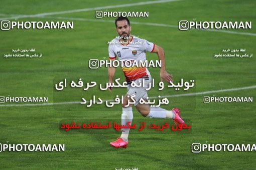 1536842, Tehran, Iran, Iran Football Pro League، Persian Gulf Cup، Week 25، Second Leg، Persepolis 1 v 0 Foulad Khouzestan on 2020/07/18 at Azadi Stadium
