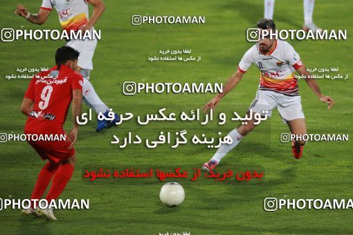 1536858, Tehran, Iran, Iran Football Pro League، Persian Gulf Cup، Week 25، Second Leg، Persepolis 1 v 0 Foulad Khouzestan on 2020/07/18 at Azadi Stadium