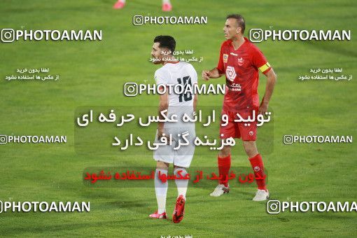 1536833, Tehran, Iran, Iran Football Pro League، Persian Gulf Cup، Week 25، Second Leg، Persepolis 1 v 0 Foulad Khouzestan on 2020/07/18 at Azadi Stadium